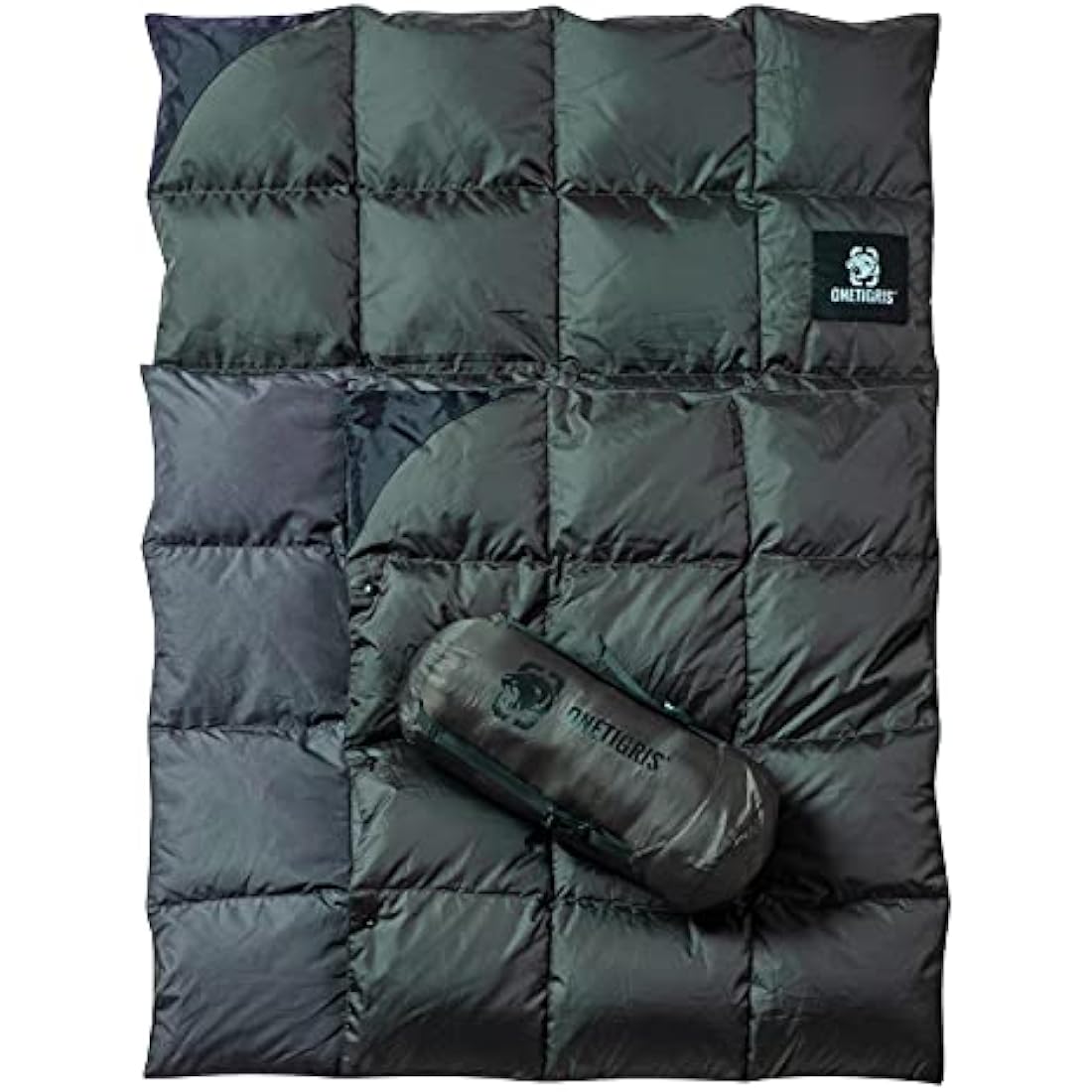 OneTigris Down Camping Blanket | Lightweight Packable Puffy Quilt