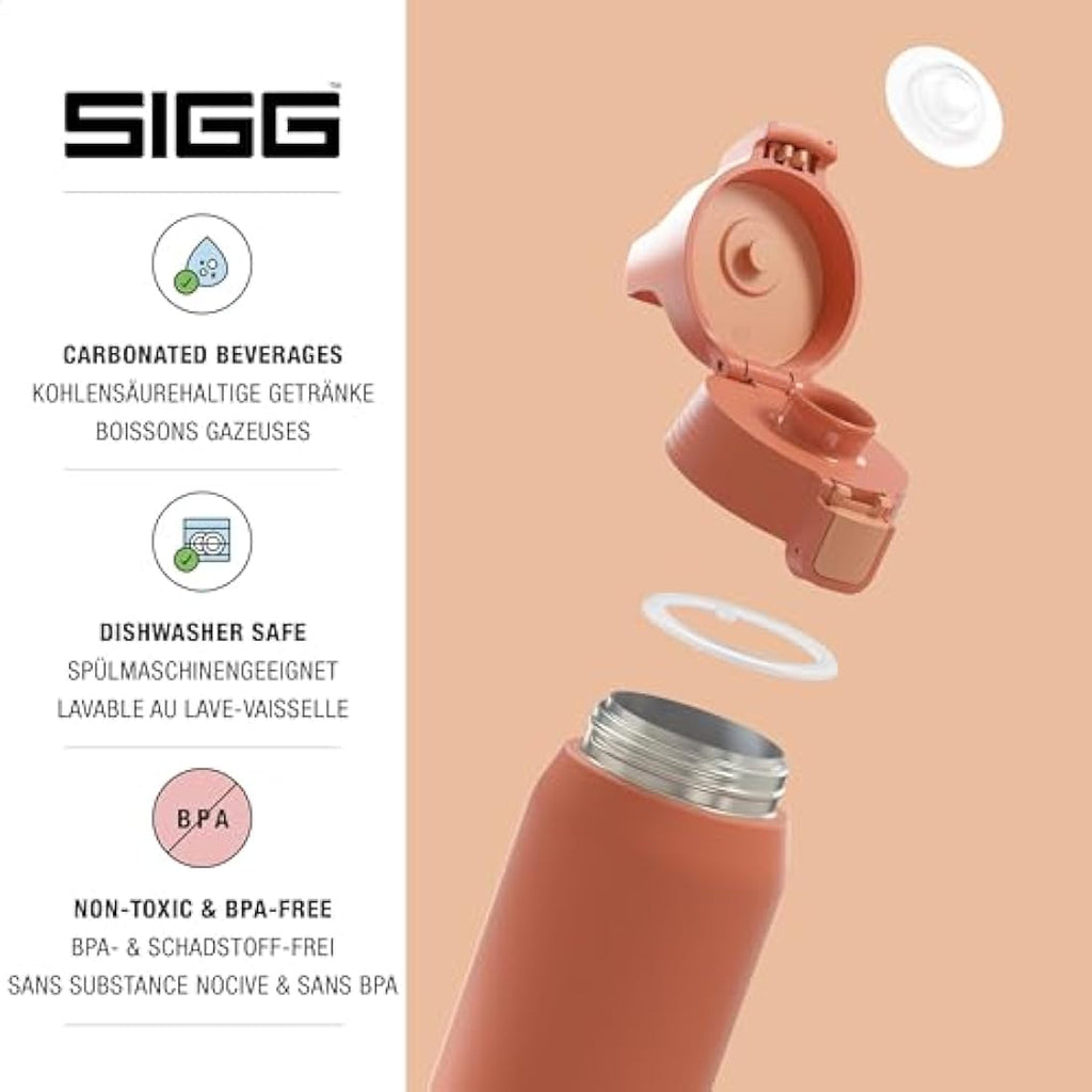 SIGG Shield Therm One Insulated Stainless Steel Water Bottle - 0.5L-1L