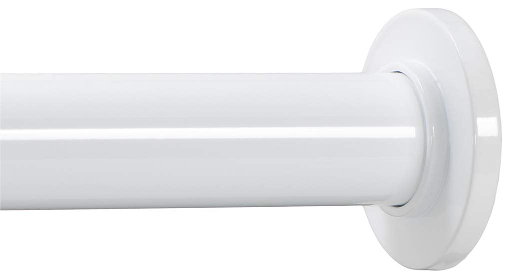 Ivilon Heavy Duty Tension Curtain Rod | 16-24 Inch | Rustproof White