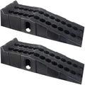 DAYUAN 7 Ton Heavy Duty Plastic Car Ramps for Vehicle Service - 2 Pack