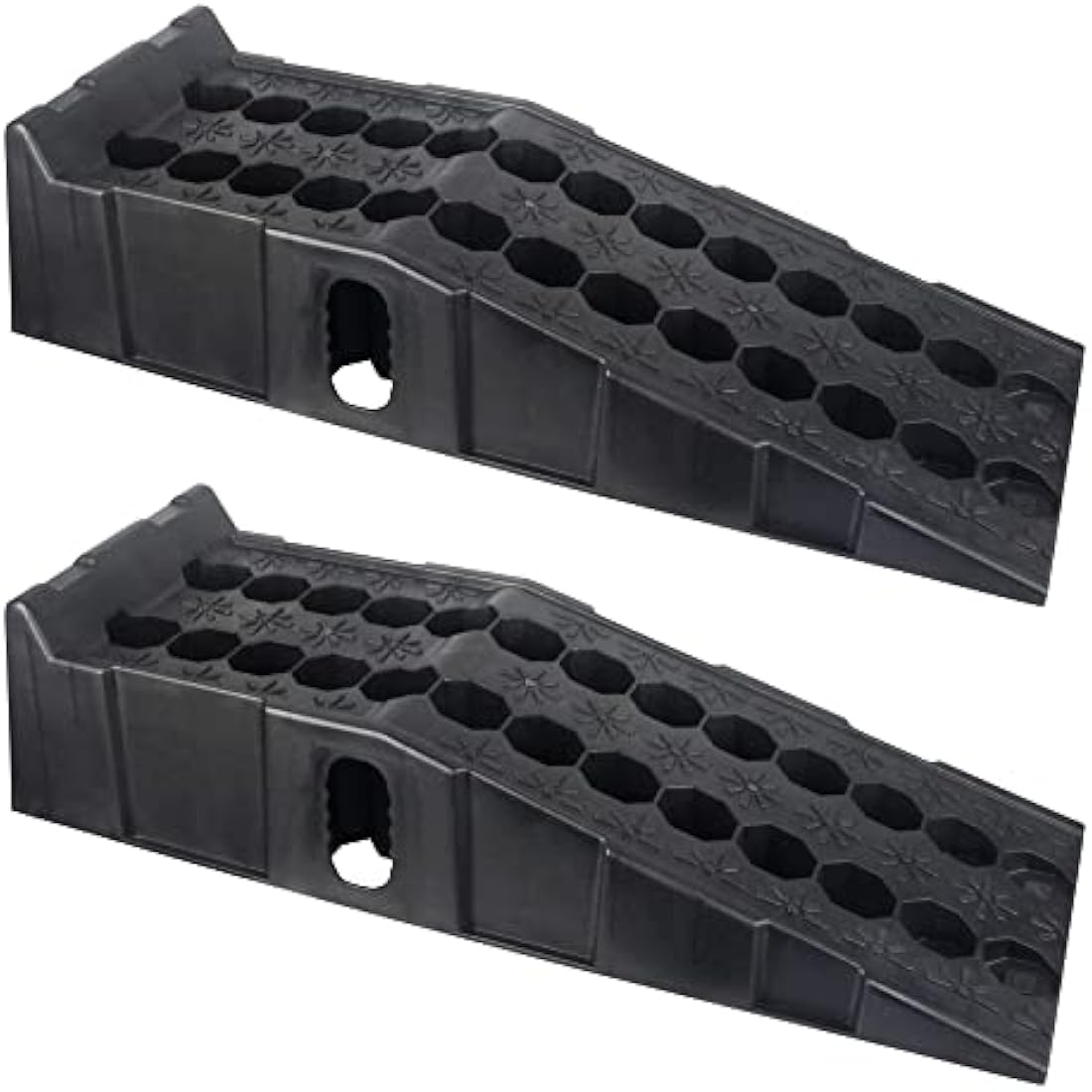DAYUAN 7 Ton Heavy Duty Plastic Car Ramps for Vehicle Service - 2 Pack