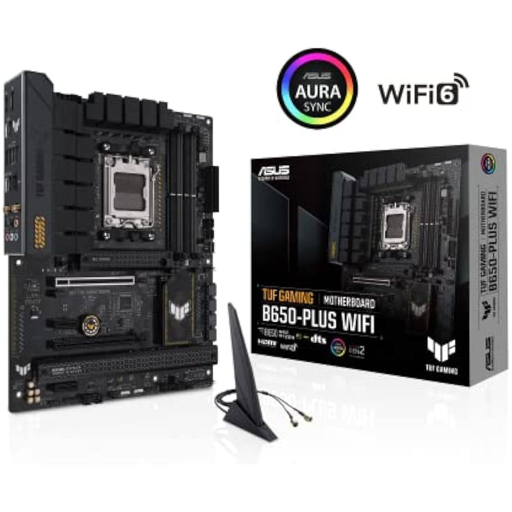 ASUS TUF Gaming B650-PLUS WIFI Motherboard – AMD AM5 Ryzen 7000 ATX