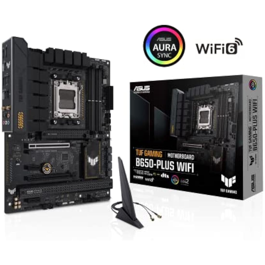 ASUS TUF Gaming B650-PLUS WIFI Motherboard – AMD AM5 Ryzen 7000 ATX