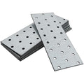 OMIDEAS 10x Flat Joining Plates – 160x60mm Galvanised Steel Brackets
