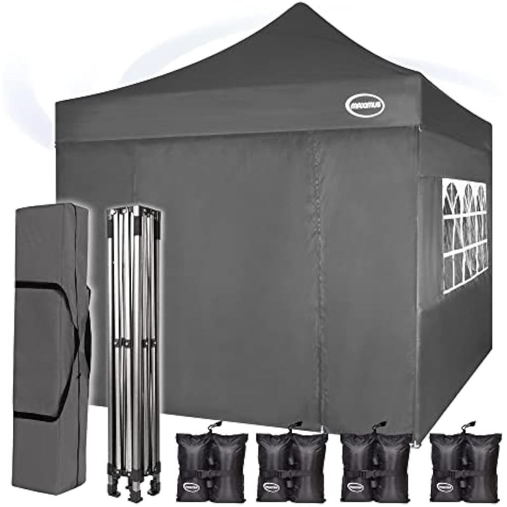 Jolof Store 3x3m Heavy Duty Pop Up Gazebo | Waterproof Market Stall - Grey