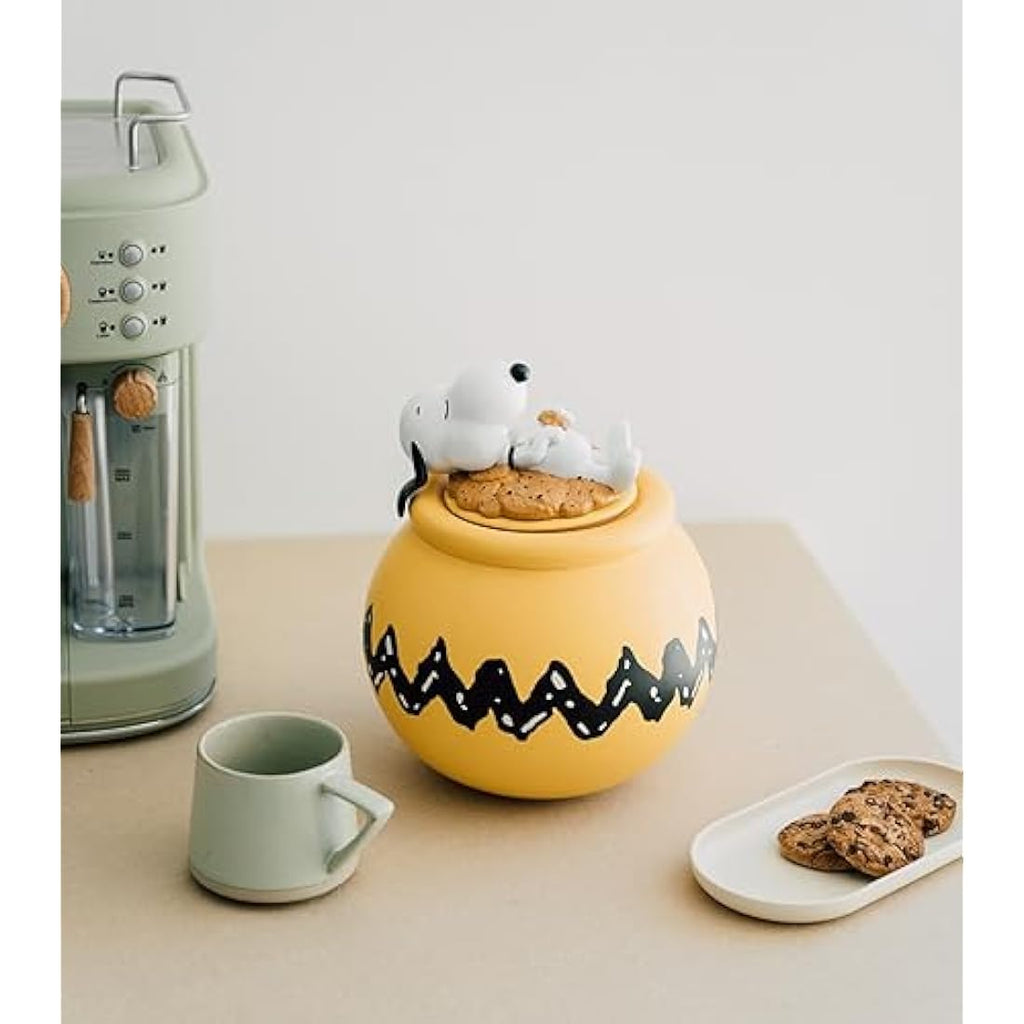 Grupo Erik Snoopy Ceramic Cookie Jar – Airtight Peanuts Biscuit Barrel