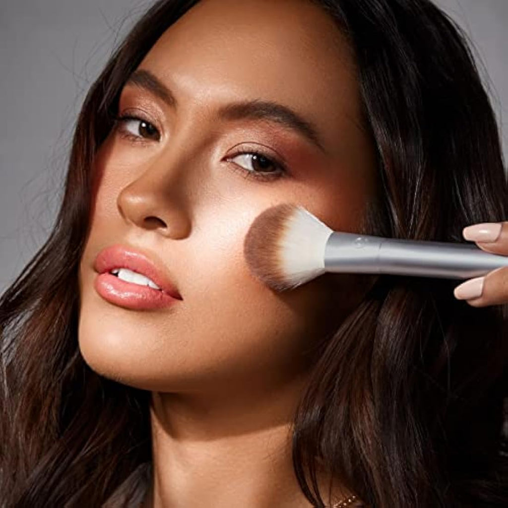 EcoTools Precious Metals 4-Piece Cheek & Eye Highlight Brush Set