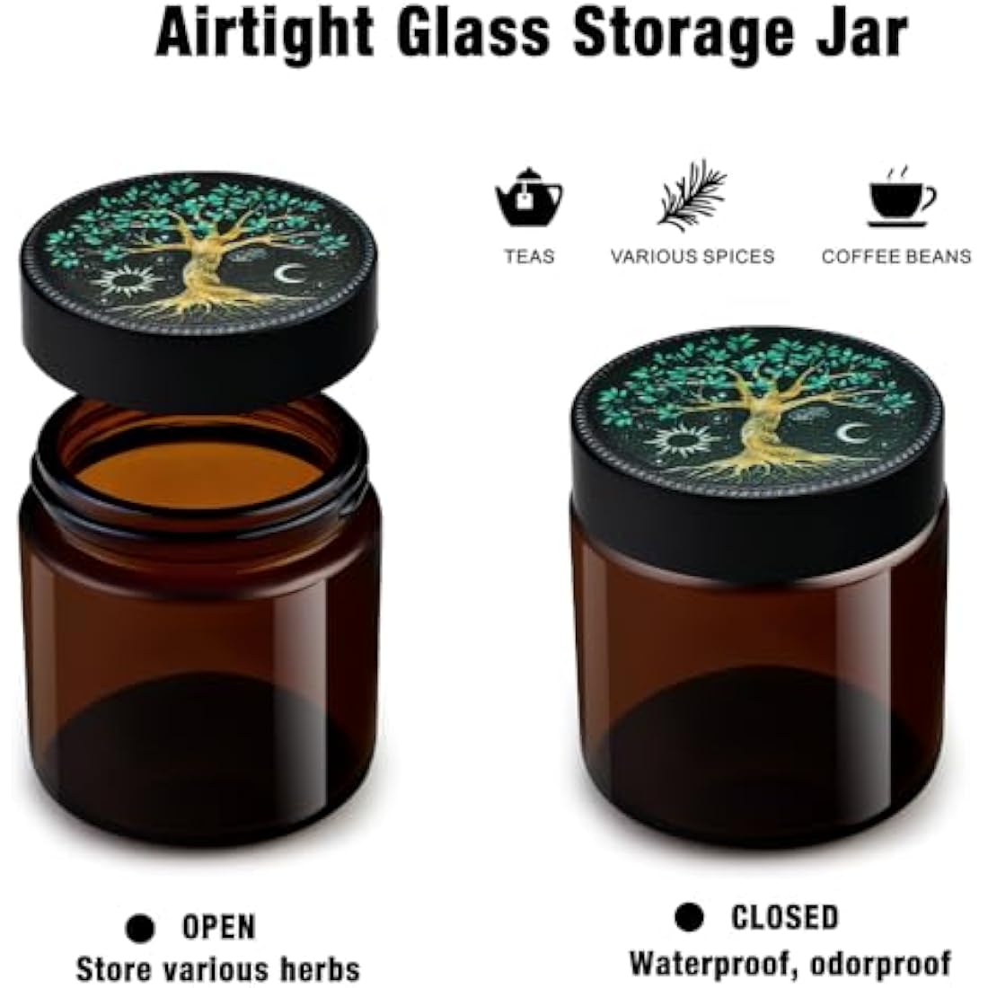 Bamboo Herb Grinder Set | 5-Piece Lockable Gift Box Kit