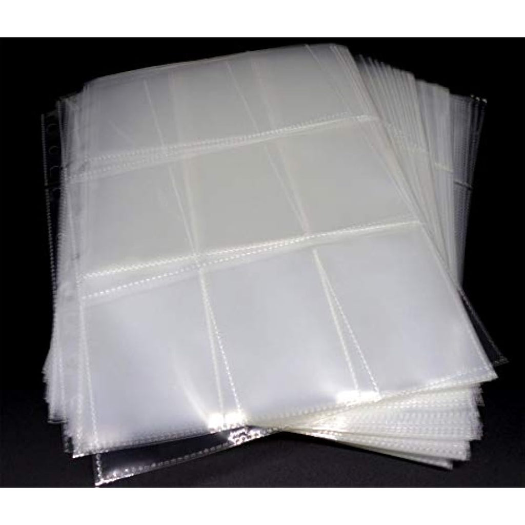 docsmagic.de 200 Premium 9-Pocket Pages | A4 Rigid Card Sleeves for MTG