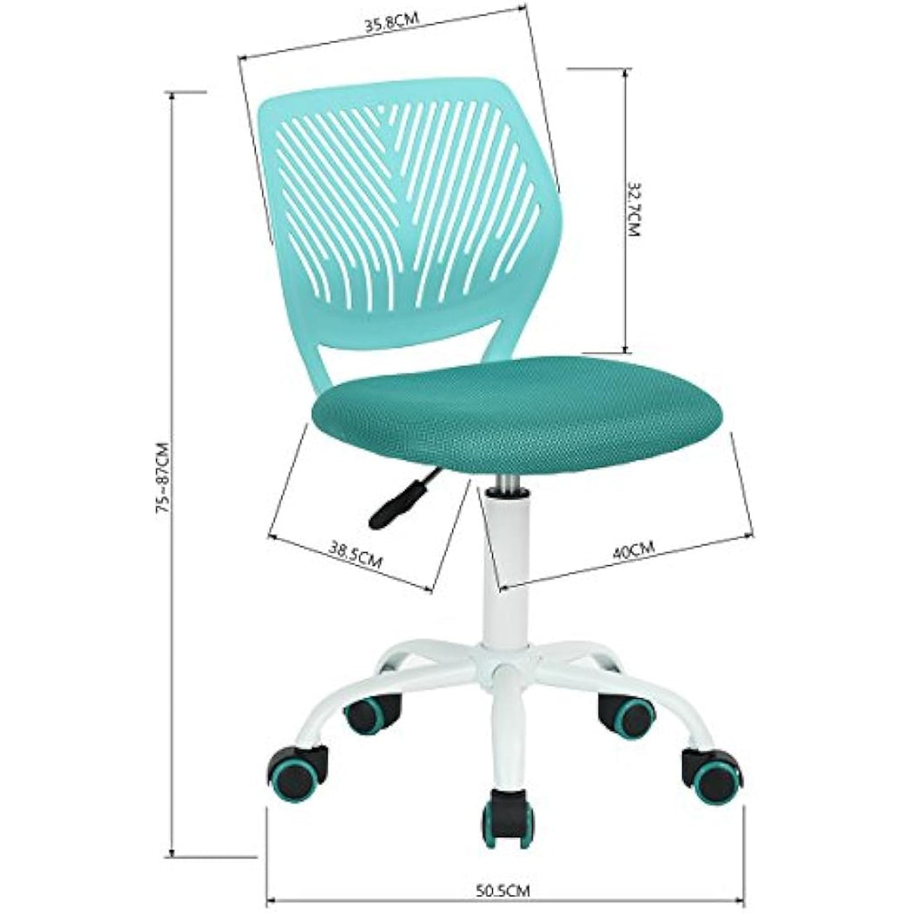 Homy Casa Ergonomic Swivel Desk Chair - Adjustable Mesh Task Chair