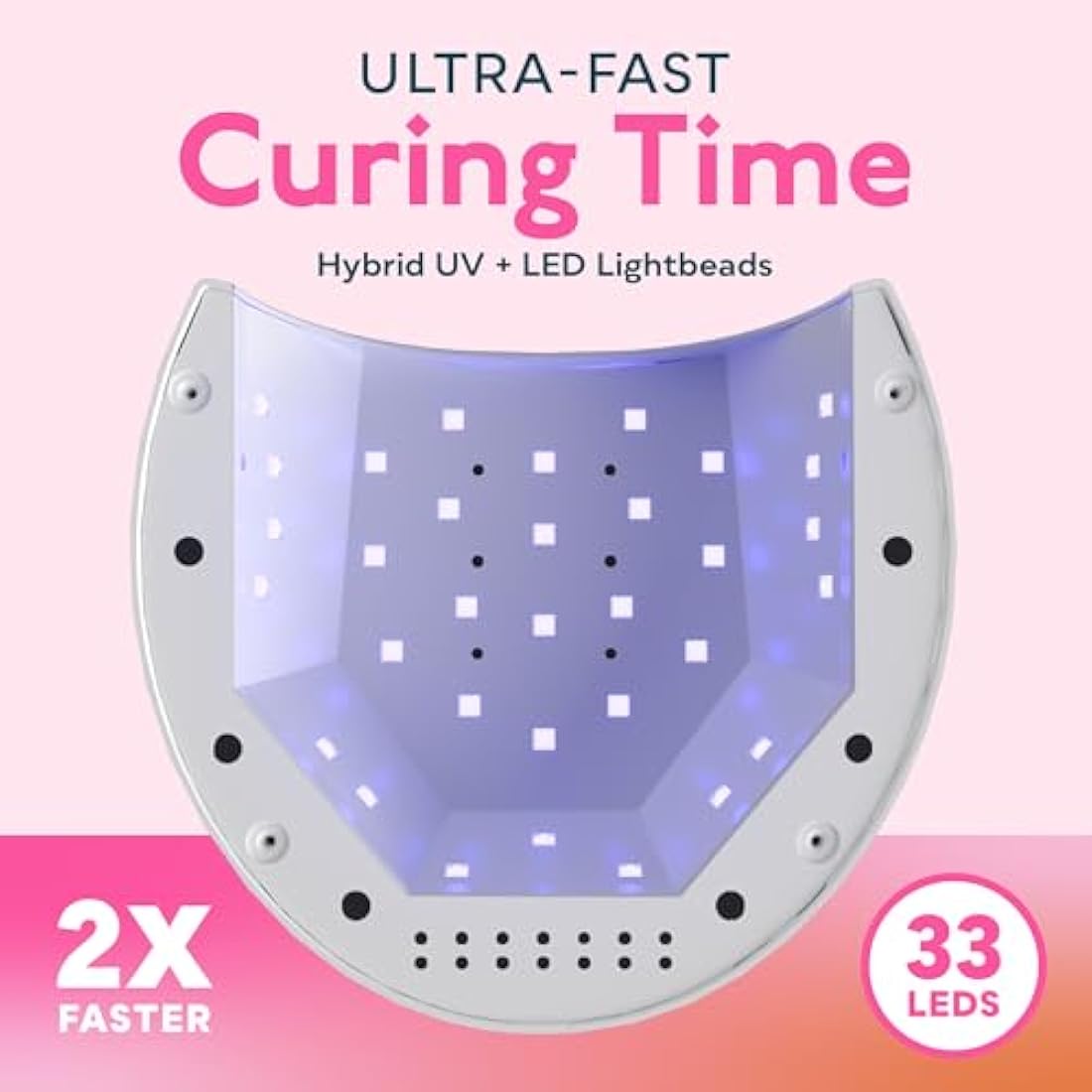 SUNUV 48W UV LED Nail Lamp | Professional Gel Nail Dryer with Timer