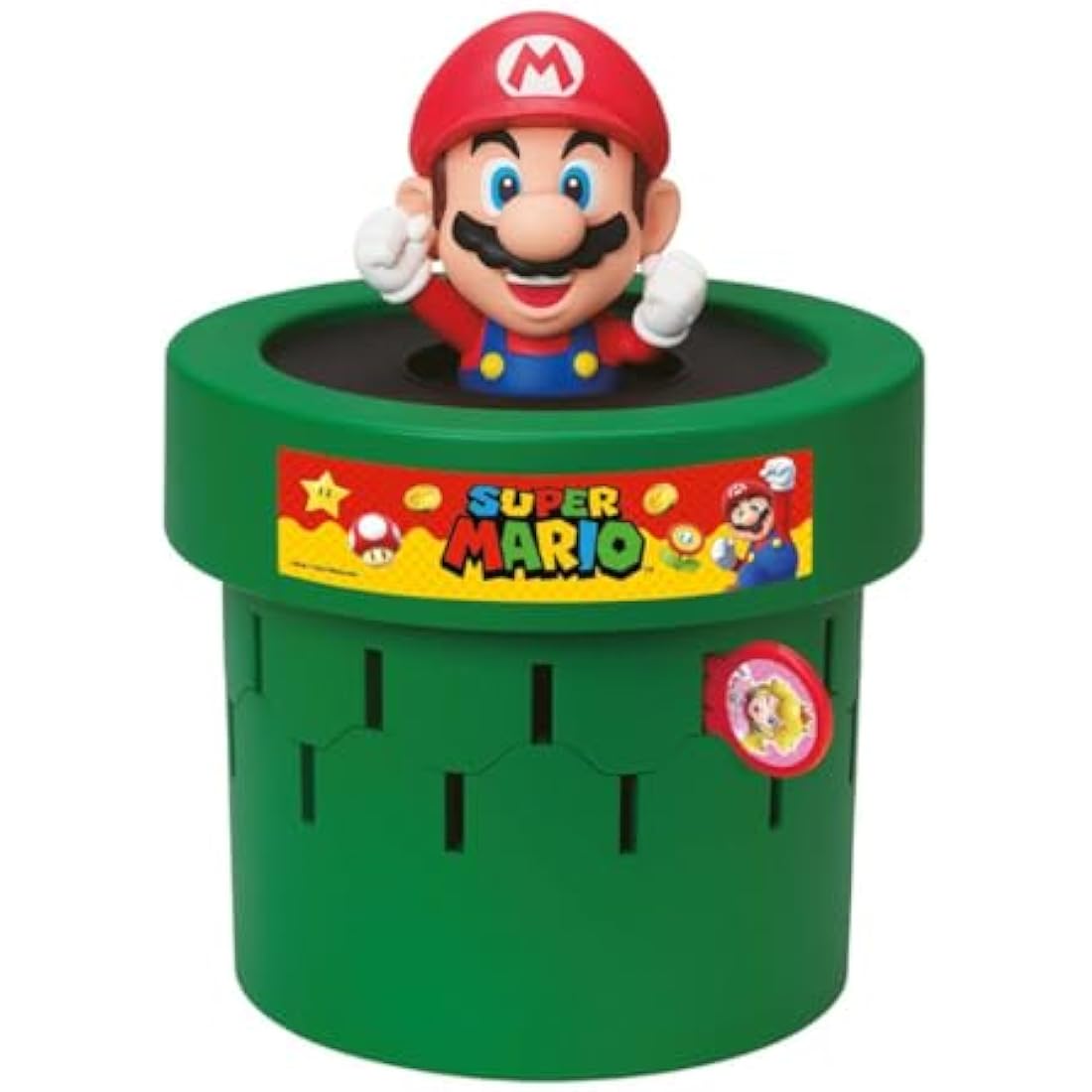 TOMY Super Mario Pop Up Board Game - Family Tabletop Toy for Kids
