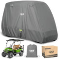 10L0L 4-Passenger Golf Cart Cover | 600D Waterproof Heavy Duty 80" Roof
