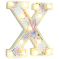 Vimlits Unicorn LED Letter X - Light Up Alphabet Sign for Girls Bedroom