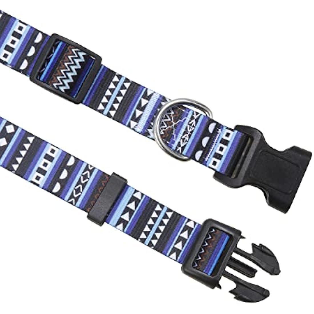 Bohemian Floral Dog Collar and Lead Set - Adjustable Large