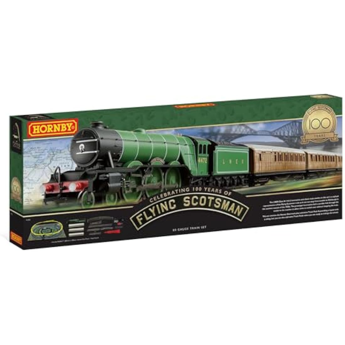 Hornby Flying Scotsman Train Set | OO Gauge Analogue Model Railway