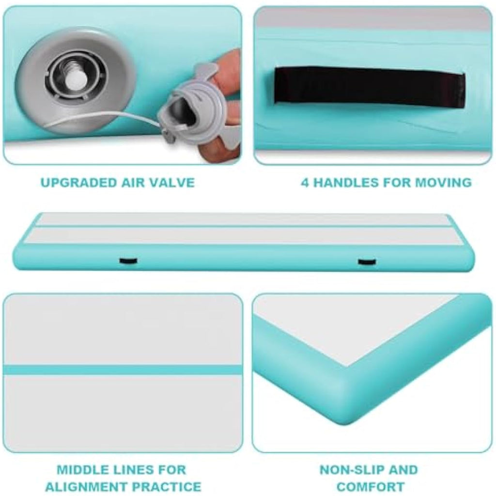 Inflatable Air Gymnastics Tumbling Mat with Air Pump