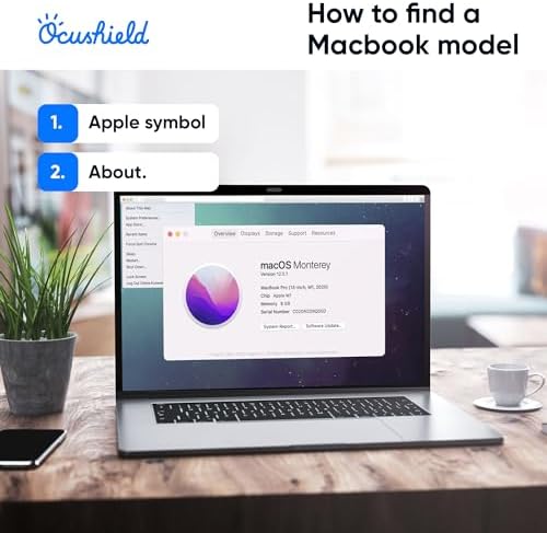 Ocushield MacBook Air 13" Magnetic Blue Light & Privacy Screen Filter