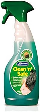 Johnson's Rabbit Litter Tray Disinfectant Spray – Triple Action Green