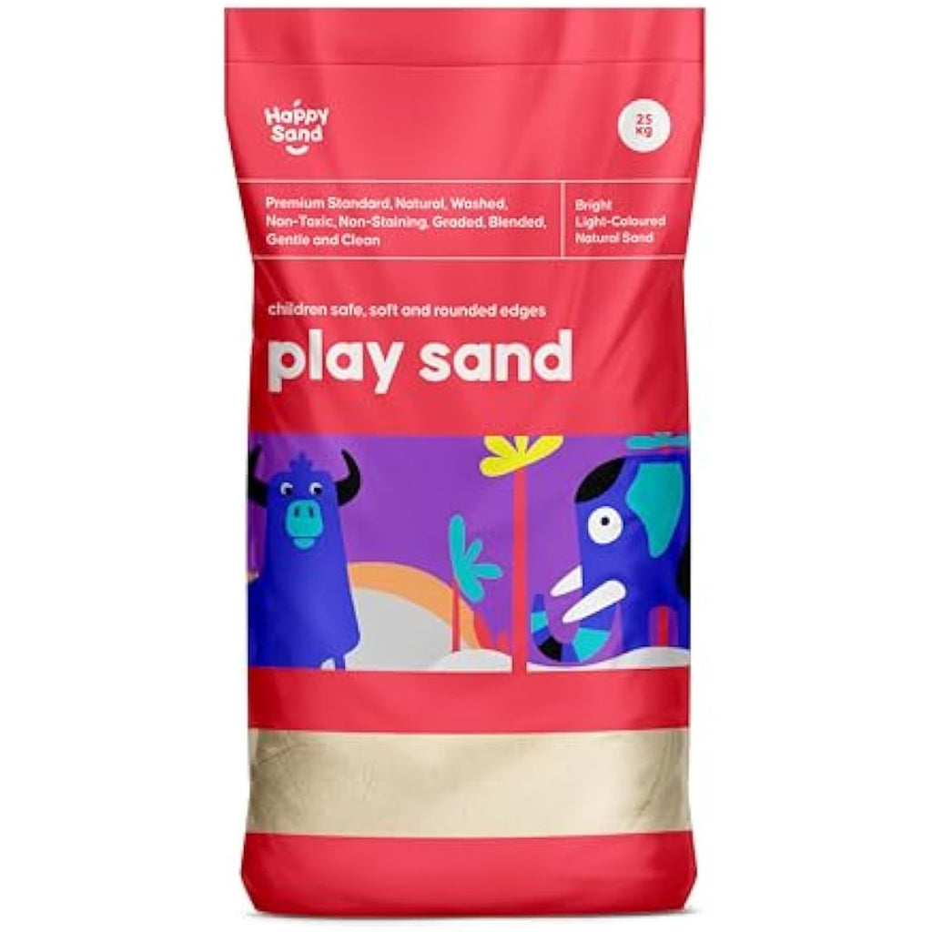 Leap Horse 25kg Premium Play Sand | Non-Toxic Natural Sandbox Filler
