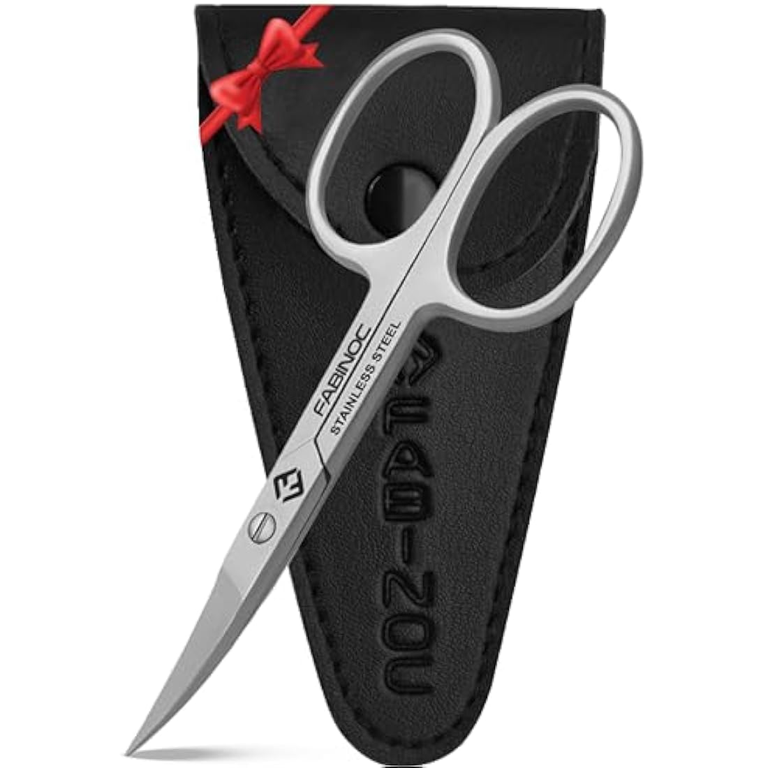 FABINOC Curved Nail Scissors - German Stainless Steel Grooming Tool