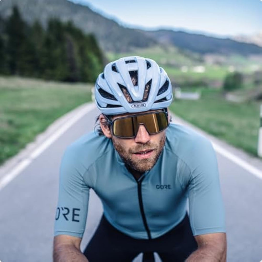 ABUS StormChaser Road Bike Helmet – Lightweight Vented Cycling Helmet