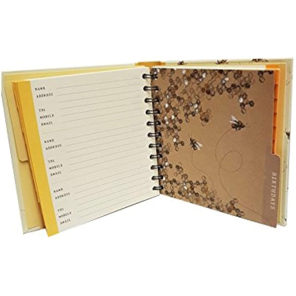 The Art File Address and Birthday Book – Bee-Days Stationery Planner