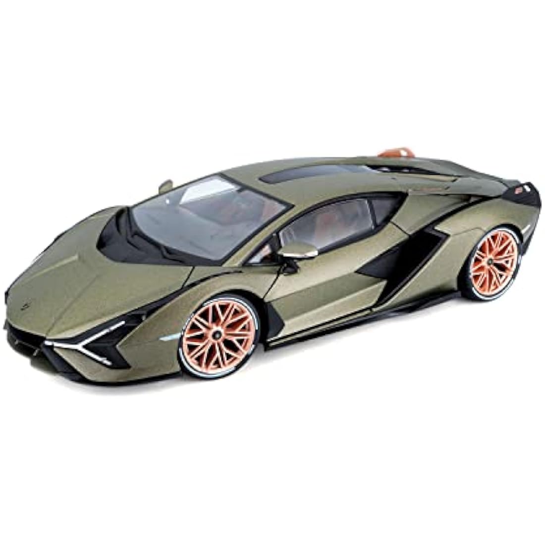 Bburago Lamborghini Sian 1:18 Die-Cast Model Car – Green Supercar