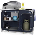 Campart Outdoor Camping Kitchen – Portable Aluminum Unit with Sink