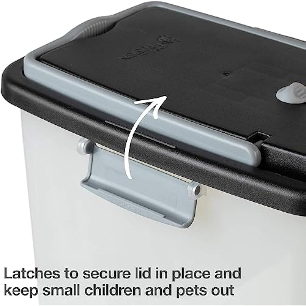 PetFusion Portable Pet Food Container – 10kg Heavy Duty Bin with Wheels