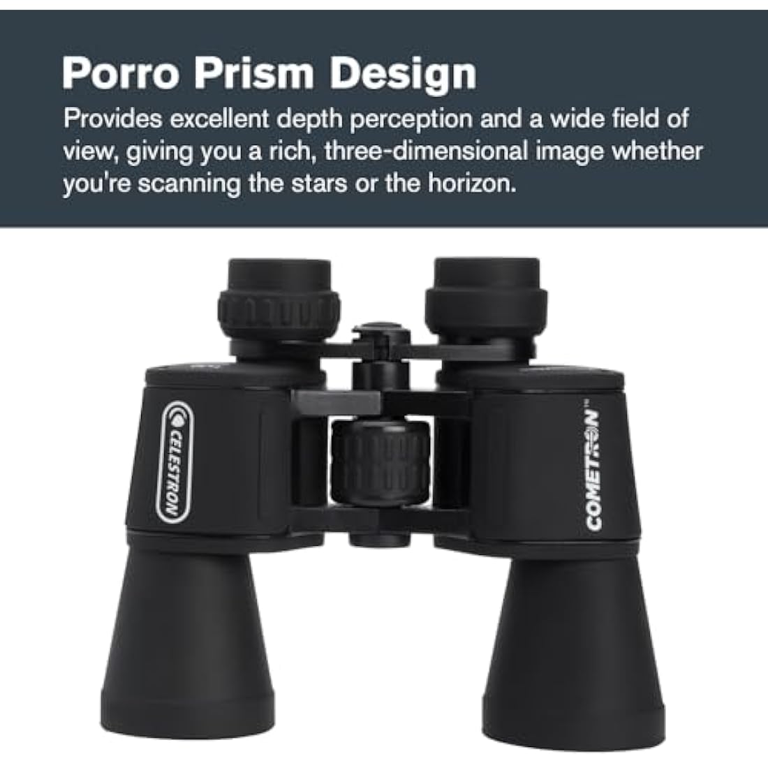 Celestron Cometron 7x50 Binoculars – Porro Prism Astronomy Optics