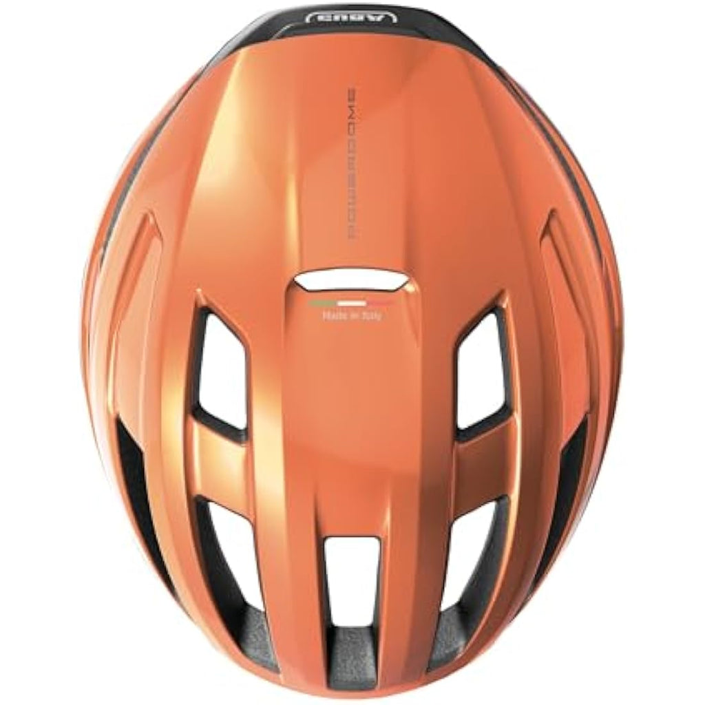 ABUS PowerDome Road Bike Helmet – Lightweight Aerodynamic Cycling Gear