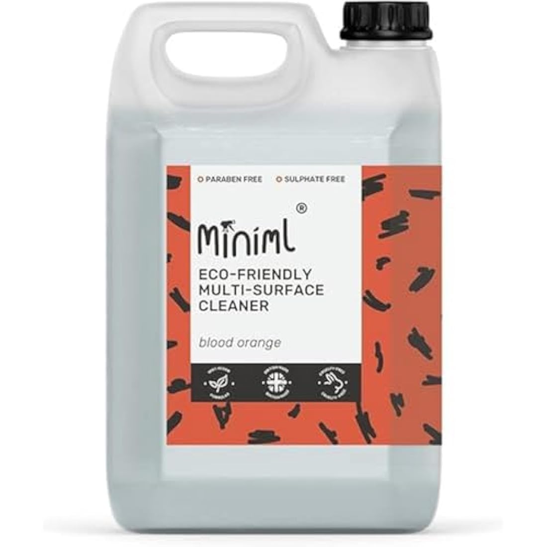 Miniml Blood Orange Multi Surface Cleaner - 5L Eco Refill Plant Based