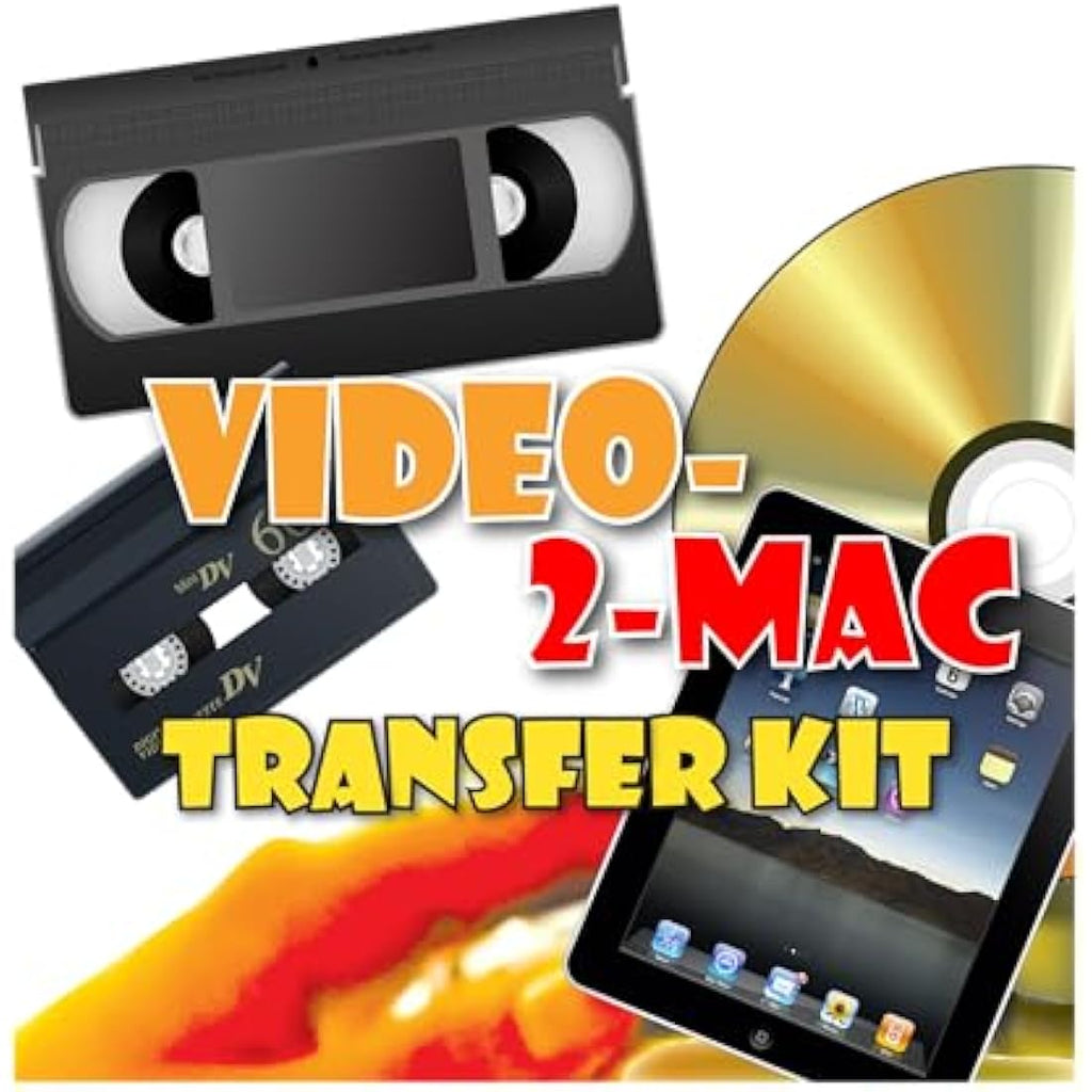 VHS to Digital Video Capture Kit for Mac and Windows 10/11