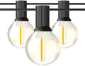 BRIMAX 50ft Outdoor String Lights | 50 G40 Shatterproof LED Bulbs | 2200K