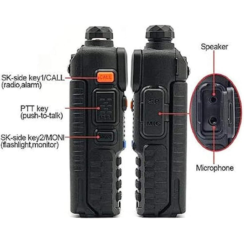 Baofeng UV-5R 8-Watt Dual Band Two-Way Radio | VHF/UHF Ham Radio Kit