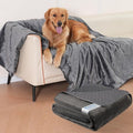 HezzLuv Waterproof Dog Blanket – Washable Flannel Furniture Protector