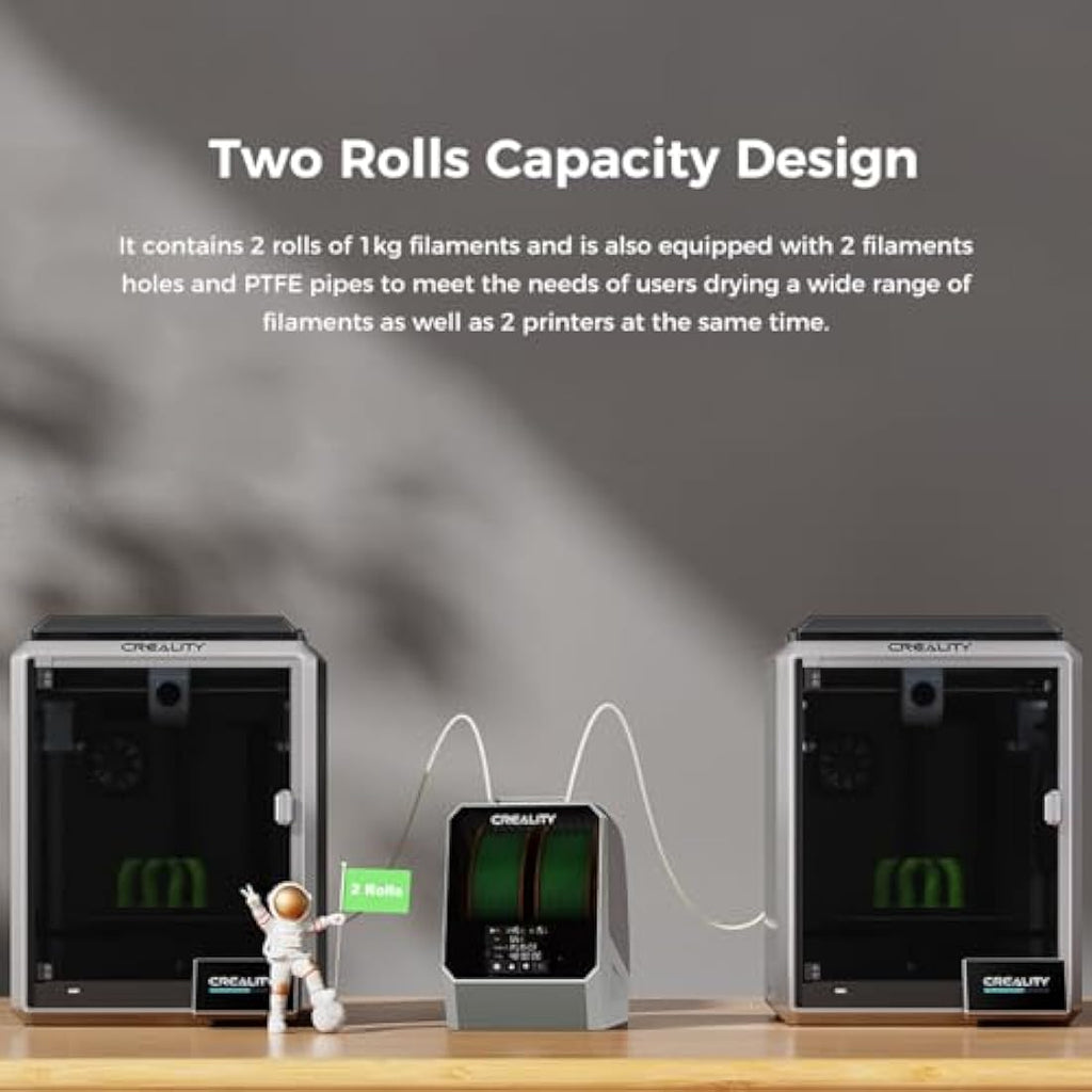 Creality Space Pi Filament Dryer Plus | 2-Roll 360° Hot-Air Heating Box