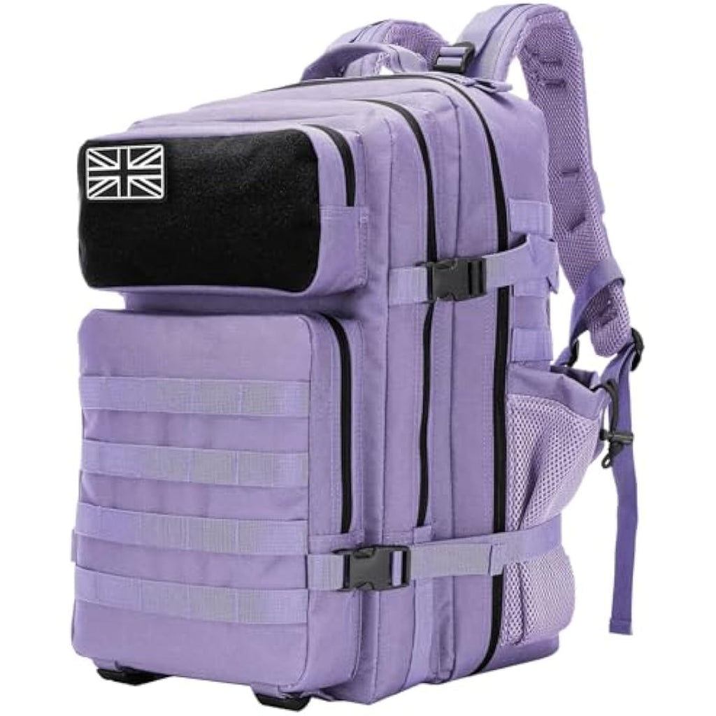 Delgeo 45L Military Tactical Backpack – Waterproof MOLLE Assault Pack