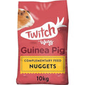 Wagg Twitch Guinea Pig Food 10kg – High Fibre Nuggets for Healthy Skin