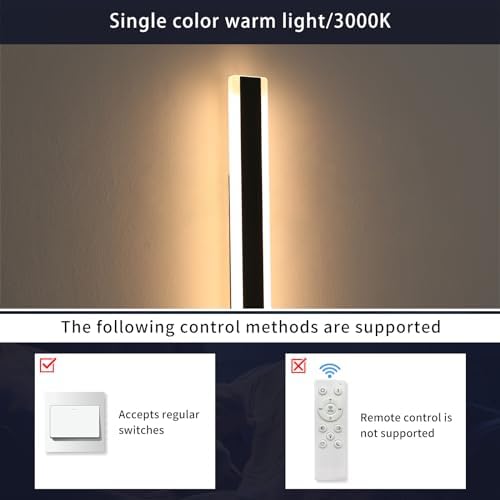Mikeru 150cm Outdoor Wall Light – 48W IP65 Waterproof LED Sconce 2-Pack