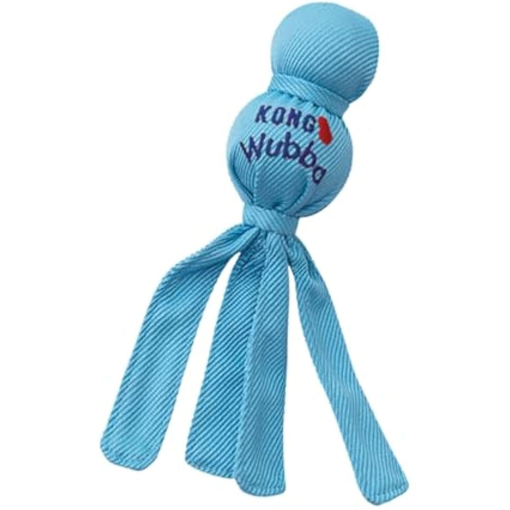 KONG Wubba Puppy Nylon Tug of War Squeaky Dog Toy – Assorted Colors