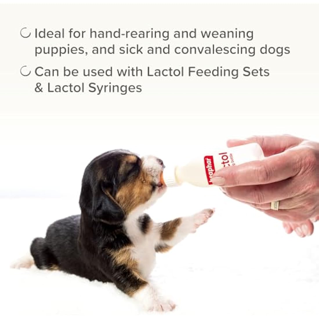 Beaphar Lactol Puppy Milk Replacer - Complete Feed with DHA - 500g