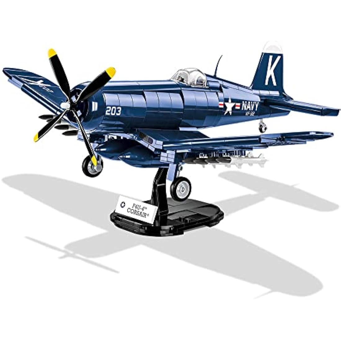 F4U-4 Corsair Building Blocks Aviation Model Kit – Jolof Store (520 Pcs)