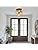 FORCOSO Boho Rattan Ceiling Light | 3-Light Handwoven Vintage Chandelier
