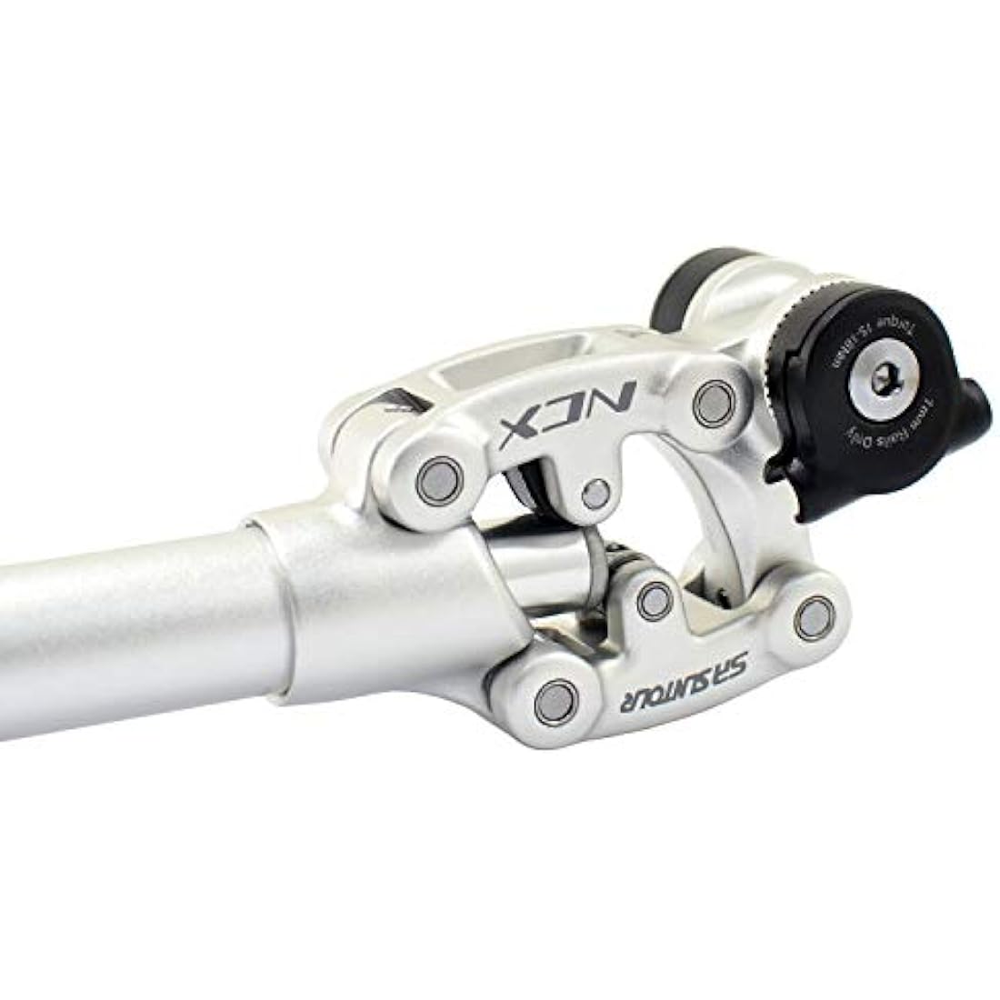 SR Suntour SP12 NCX Suspension Seatpost – 31.6x400mm Silver MTB