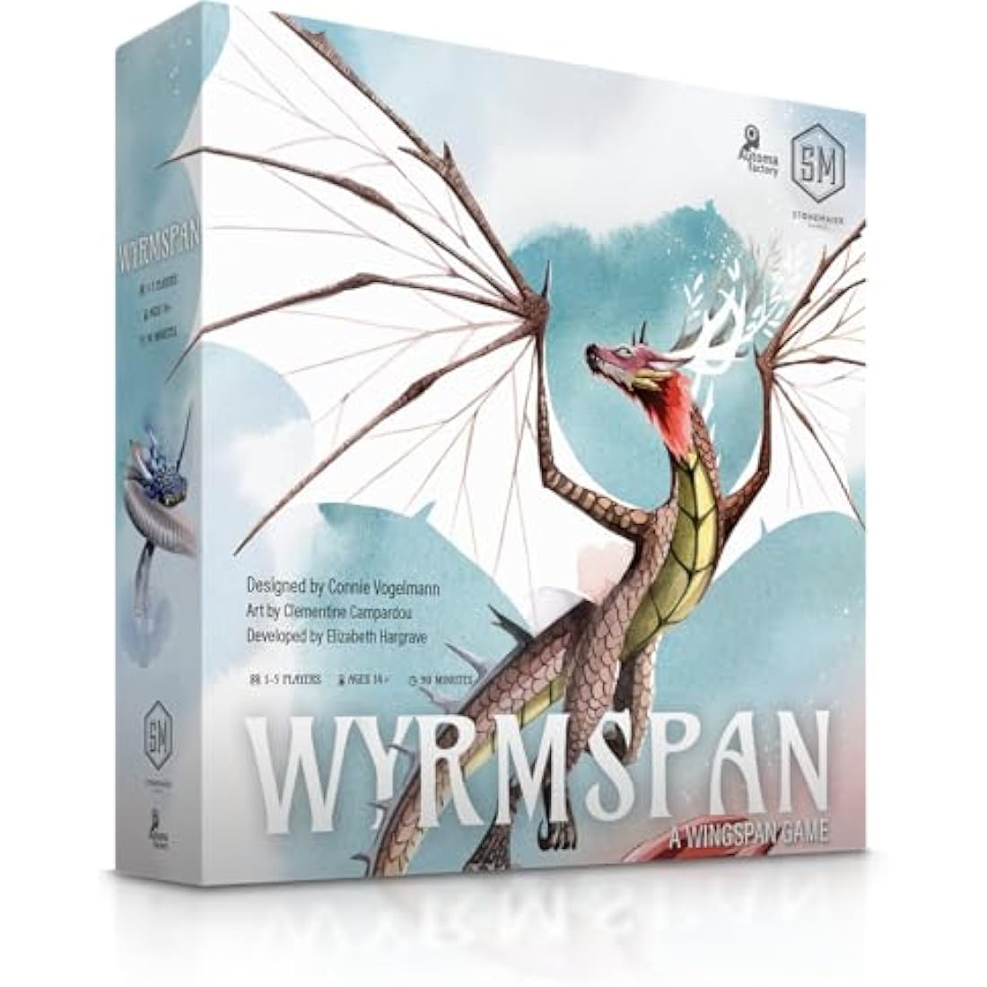 Wyrmspan Board Game by Stonemaier Games – Dragon Engine Building
