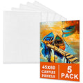 Canvas Panels for Painting – 5 Pack 18x24 Acrylic & Oil