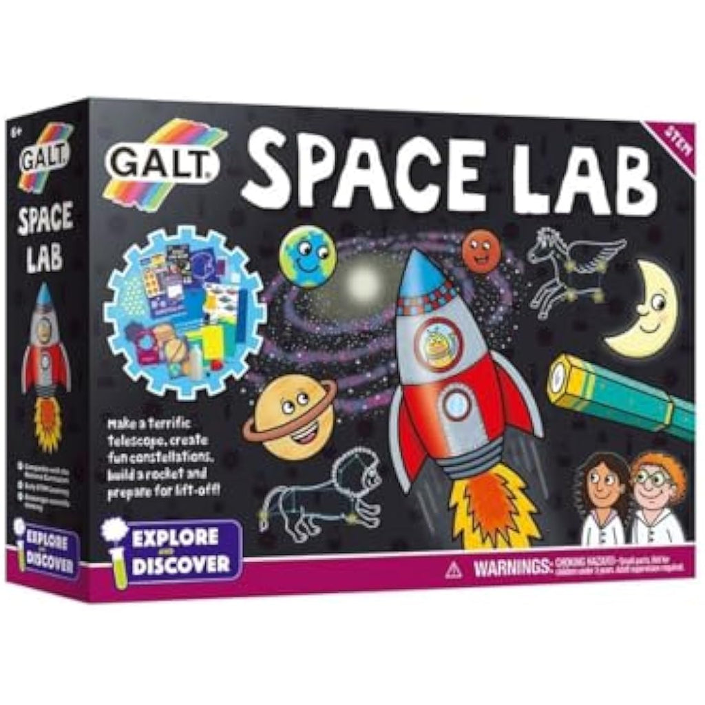 Galt Space Lab STEM Science Kit | 12 Experiments for Kids Ages 6+