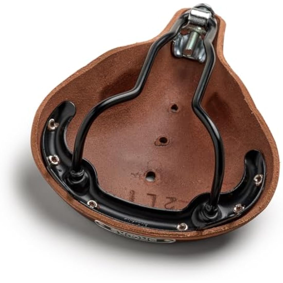 Brooks England B17 S Women's Leather Saddle – Black Steel Frame